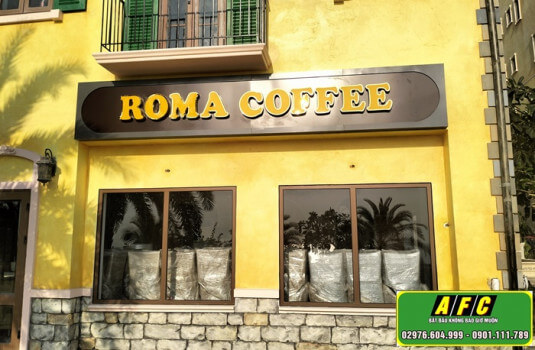 Thi Cong Bang Hieu Roma Coffee Phu Quoc